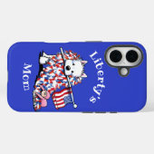 KiniArt Liberty Westie Case-Mate iPhone Hülle (Rückseite (Horizontal))
