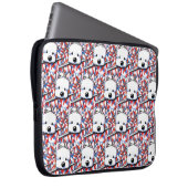 KiniArt Liberty Westies Laptopschutzhülle (Vorne Rechts)