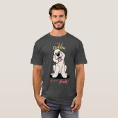 KiniArt Life ist Goldener DOODLE-T - Shirt (Vorne ganz)