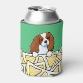 KiniArt Life Lemons Cavalier Can Cooler Dosenkühler (Kanne Vorderseite)