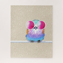 KiniArt Lilac-Breasted Roller Bird Puzzle