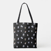 KiniArt Little Hogs Tote Bag Tasche (Rückseite)