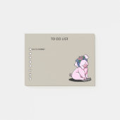 KiniArt Little Piggies Note Pad Post-it Klebezettel (Vorderseite)