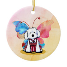 KiniArt Maltese Butterfly