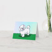 KiniArt Maltese Dankeschön Karte (Vorderseite)