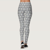 KiniArt Maltese Hunde Leggings (Rückseite)