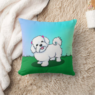 KiniArt Maltese Kissen