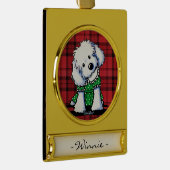 KiniArt Maltesisches Personalisiertes Ornament (Rechts)