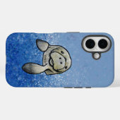 KiniArt Manatee Case-Mate iPhone Hülle (Rückseite (Horizontal))
