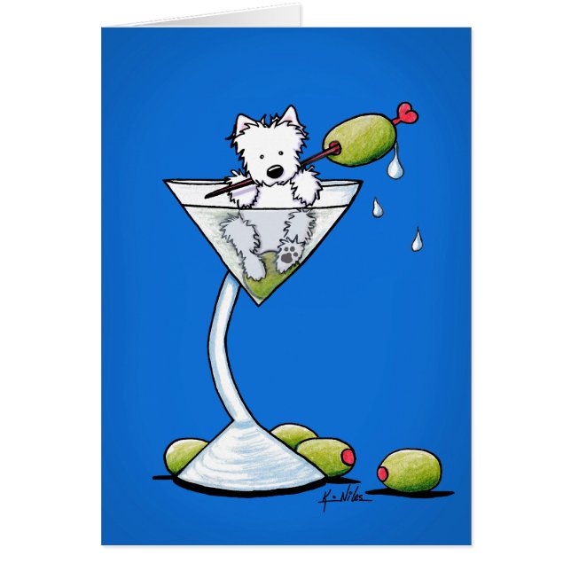 KiniArt Martini Westie (Vorne)
