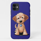 KiniArt Mini Goldendoodle Case-Mate iPhone Hülle (Rückseite)
