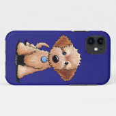 KiniArt Mini Goldendoodle Case-Mate iPhone Hülle (Rückseite (Horizontal))