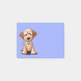 KiniArt Mini Goldendoodle Post-it Klebezettel
