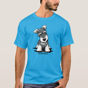 KiniArt Mini Schnauzer T-Shirt