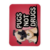 KiniArt-Möpsen Magnet (Vertikal)