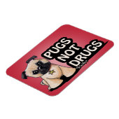 KiniArt-Möpsen Magnet (Linke Seite)