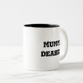 KiniArt Mummy Zweifarbige Tasse (VorderseiteRechts)