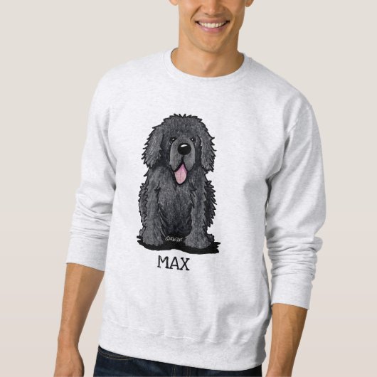 KiniArt Neufundland Dog Sweatshirt (Vorderseite)