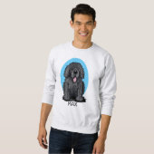 KiniArt Neufundland Dog Sweatshirt (Vorne ganz)