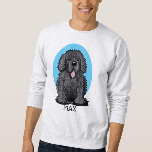 KiniArt Neufundland Dog Sweatshirt (Vorderseite)