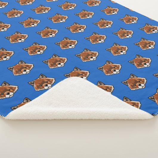 KiniArt Niedlich Fox Sherpadecke (3/4)