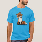 KiniArt Niedlich Fox T - Shirt (Vorderseite)