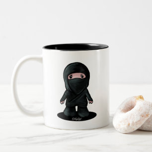 KiniArt Ninja Zweifarbige Tasse