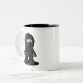 KiniArt Ninja Zweifarbige Tasse (Vorderseite Links)