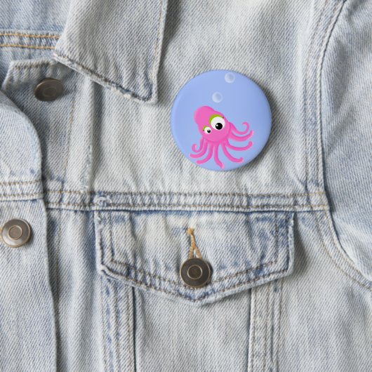 KiniArt Octopus Button (Beispiel)