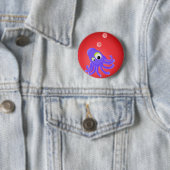 KiniArt Octopus Button (Beispiel)