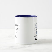 KiniArt OE Sheepdog Custom-Tasse Tasse (Zentrum)