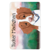 KiniArt Orange Brittany Magnet (Vertikal)