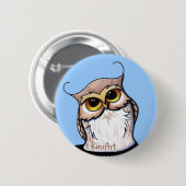KiniArt OWL Button (Vorne & Hinten)