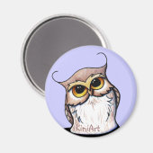 KiniArt OWL Magnet (Vorderseite/Rückseite)