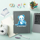 KiniArt Panda Cub Aufkleber (iPad Hülle)