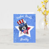 KiniArt Parti Doodle Grußkarte Karte (Gelbe Blume)