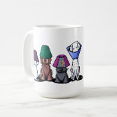 KiniArt Party-Tier Kaffeetasse (Vorderseite Links)
