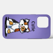 KiniArt Patches Calico KittenCase-Mate iPhone Case (Rückseite (Horizontal))