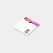 KiniArt Pekingese Post-it Klebezettel (angewinkelt)