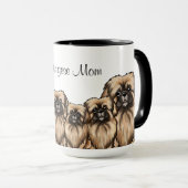 KiniArt Pekingese Tasse (VorderseiteRechts)