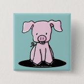 KiniArt Piglet Button Button (Vorderseite)
