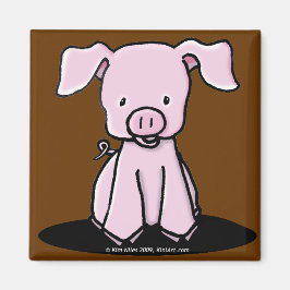KiniArt Piglet Magnet