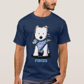 KiniArt Pisces Westie T-Shirt (Vorderseite)