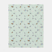 KiniArt Pit Bull Fleece Blanket (Vorderseite)