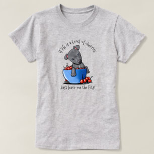 KiniArt Pitbull Lovers T - Shirt