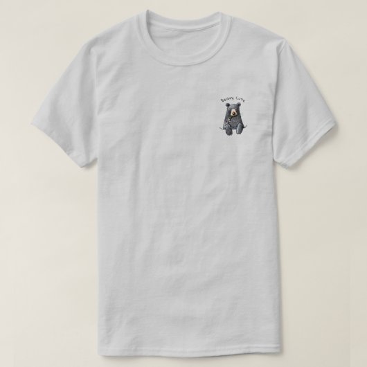 KiniArt Pocket Bear T-Shirt (Design vorne)