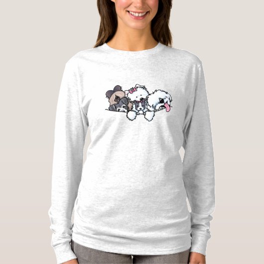 KiniArt Pocket gefüllt mit Posers-T - Shirt (Vorderseite)