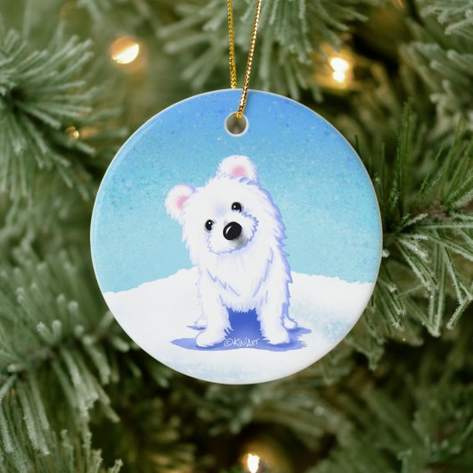 KiniArt Polar Bear Ornament (Baum)
