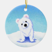 KiniArt Polar Bear Ornament (Vorne)
