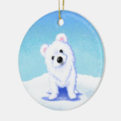 KiniArt Polar Bear Ornament (Links)
